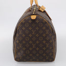 LOUIS VUITTON Monogram Keepall 55 Boston Bag M41424 LV Auth ka6805V-4