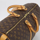 LOUIS VUITTON Monogram Keepall 55 Boston Bag M41424 LV Auth ka6805V-6