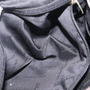 Salvatore Ferragamo Gancini Tote Bag Canvas Black Gold Auth ka6807-20