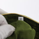 PRADA Chain Shoulder Bag Nylon LIme Green Gold Auth ka6808V-26
