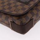 LOUIS VUITTON Damier Ebene Brooklyn PM Shoulder Bag N51210 LV Auth ka6810V-12