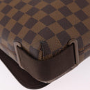 LOUIS VUITTON Damier Ebene Brooklyn PM Shoulder Bag N51210 LV Auth ka6810V-14