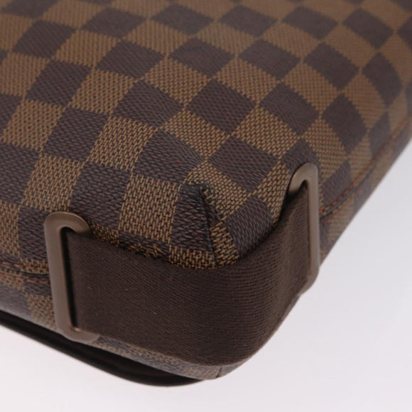LOUIS VUITTON Damier Ebene Brooklyn PM Shoulder Bag N51210 LV Auth ka6810V