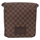 LOUIS VUITTON Damier Ebene Brooklyn PM Shoulder Bag N51210 LV Auth ka6810V-2