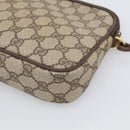 GUCCI GG Supreme Shoulder Bag PVC Beige Gold 007 115 6428 4002 Auth ka6811A-12