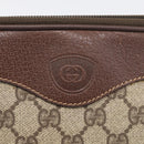 GUCCI GG Supreme Shoulder Bag PVC Beige Gold 007 115 6428 4002 Auth ka6811A-15