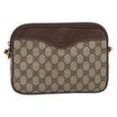 GUCCI GG Supreme Shoulder Bag PVC Beige Gold 007 115 6428 4002 Auth ka6811A-2