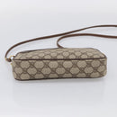 GUCCI GG Supreme Shoulder Bag PVC Beige Gold 007 115 6428 4002 Auth ka6811A-9