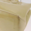 LOUIS VUITTON Monogram Vernis Wilshire PM Bag Broncorail M91452 LV Auth ka6815-12