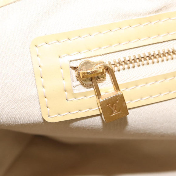 LOUIS VUITTON Monogram Vernis Wilshire PM Bag Broncorail M91452 LV Auth ka6815