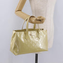 LOUIS VUITTON Monogram Vernis Wilshire PM Bag Broncorail M91452 LV Auth ka6815-24