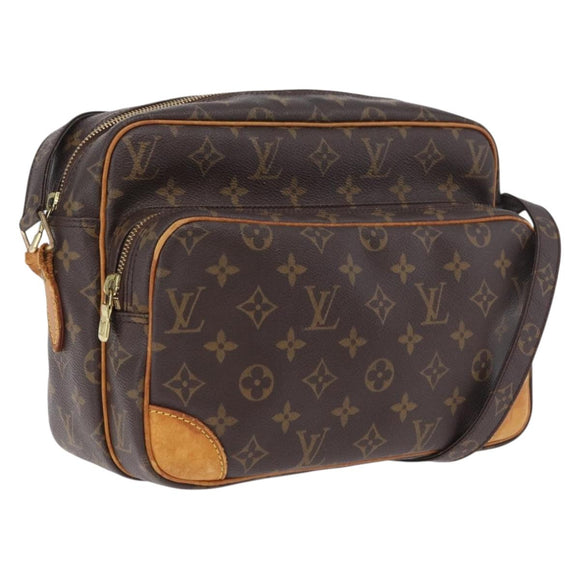 LOUIS VUITTON Monogram Nile Shoulder Bag M45244 LV Auth ka6818