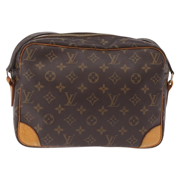 LOUIS VUITTON Monogram Nile Shoulder Bag M45244 LV Auth ka6818