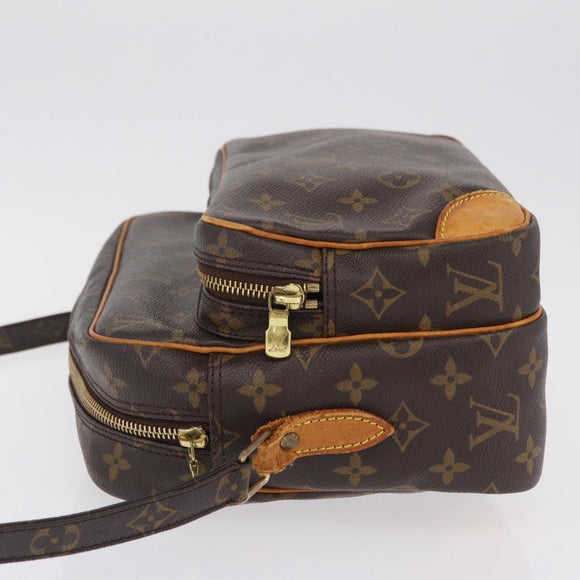 LOUIS VUITTON Monogram Nile Shoulder Bag M45244 LV Auth ka6818