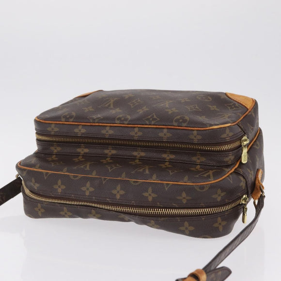 LOUIS VUITTON Monogram Nile Shoulder Bag M45244 LV Auth ka6818