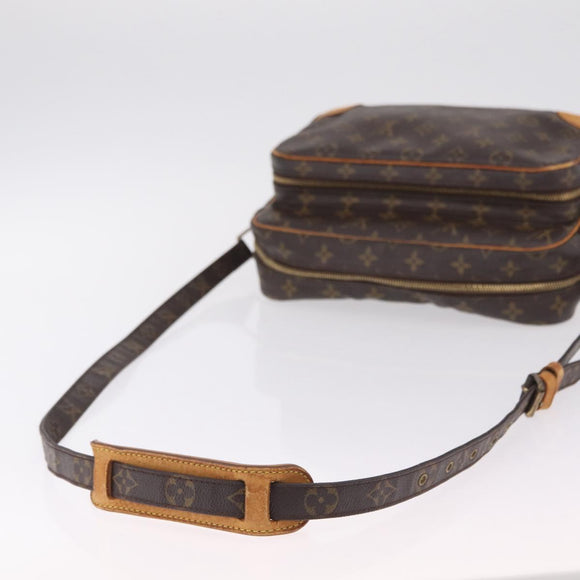 LOUIS VUITTON Monogram Nile Shoulder Bag M45244 LV Auth ka6818