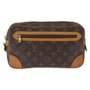 LOUIS VUITTON Monogram Marly Dragonne GM Clutch Bag M51825 LV Auth ka6819-2