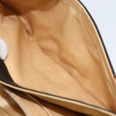 CELINE Chain Shoulder Bag Leather Black Gold Auth ka682-22