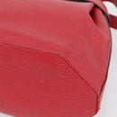 LOUIS VUITTON Epi Sac Depaule PM Shoulder Bag Red M80207 LV Auth ka6820-10