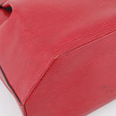 LOUIS VUITTON Epi Sac Depaule PM Shoulder Bag Red M80207 LV Auth ka6820-11