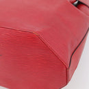 LOUIS VUITTON Epi Sac Depaule PM Shoulder Bag Red M80207 LV Auth ka6820-12