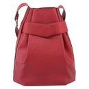 LOUIS VUITTON Epi Sac Depaule PM Shoulder Bag Red M80207 LV Auth ka6820-2