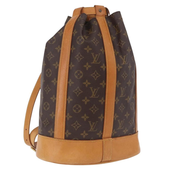 LOUIS VUITTON Monogram Randonnee PM Shoulder Bag M42243 LV Auth ka6821