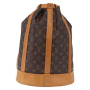LOUIS VUITTON Monogram Randonnee PM Shoulder Bag M42243 LV Auth ka6821-2