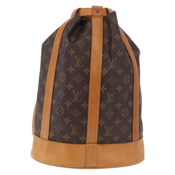 LOUIS VUITTON Monogram Randonnee PM Shoulder Bag M42243 LV Auth ka6821