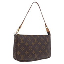 LOUIS VUITTON Monogram Pochette Accessoires Pouch M51980 LV Auth ka6825-1