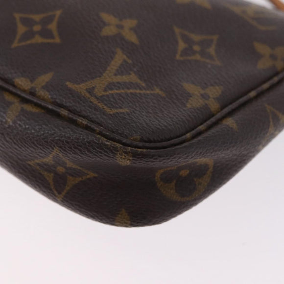 LOUIS VUITTON Monogram Pochette Accessoires Pouch M51980 LV Auth ka6825