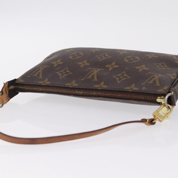 LOUIS VUITTON Monogram Pochette Accessoires Pouch M51980 LV Auth ka6825