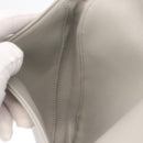 CELINE Triangle Bag Leather Gray Auth ka6826A-19