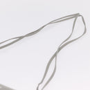 CELINE Triangle Bag Leather Gray Auth ka6826A-8
