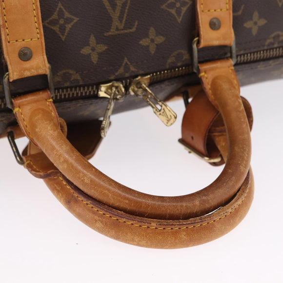 LOUIS VUITTON Monogram Keepall 50 Boston Bag M41426 LV Auth ka6827
