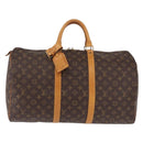 LOUIS VUITTON Monogram Keepall 50 Boston Bag M41426 LV Auth ka6829-2