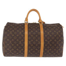 LOUIS VUITTON Monogram Keepall 50 Boston Bag M41426 LV Auth ka6829-3