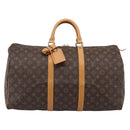 LOUIS VUITTON Monogram Keepall 50 Boston Bag M41426 LV Auth ka6830A-2