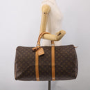 LOUIS VUITTON Monogram Keepall 50 Boston Bag M41426 LV Auth ka6830A-24
