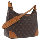 LOUIS VUITTON Monogram Boulogne 30 Shoulder Bag M51265 LV Auth ka6837-1
