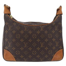 LOUIS VUITTON Monogram Boulogne 30 Shoulder Bag M51265 LV Auth ka6837-2