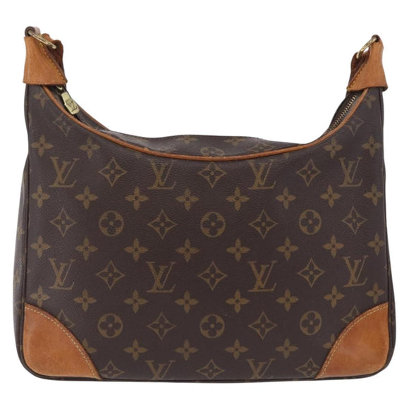 LOUIS VUITTON Monogram Boulogne 30 Shoulder Bag M51265 LV Auth ka6837