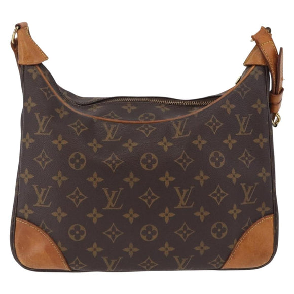LOUIS VUITTON Monogram Boulogne 30 Shoulder Bag M51265 LV Auth ka6837
