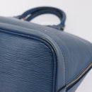 LOUIS VUITTON Epi Alma Hand Bag Toledo Blue M52145 LV Auth ka6838-13