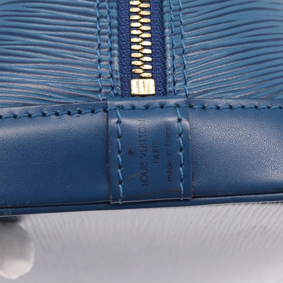 LOUIS VUITTON Epi Alma Hand Bag Toledo Blue M52145 LV Auth ka6838