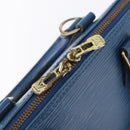 LOUIS VUITTON Epi Alma Hand Bag Toledo Blue M52145 LV Auth ka6838-15