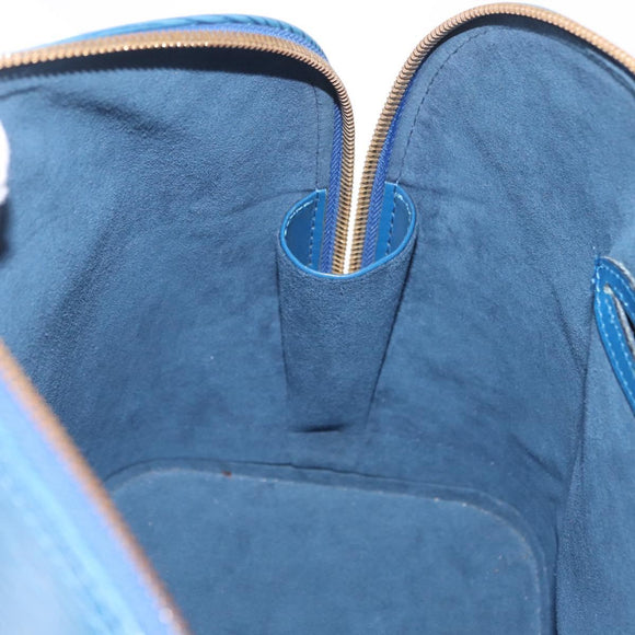 LOUIS VUITTON Epi Alma Hand Bag Toledo Blue M52145 LV Auth ka6838