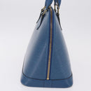 LOUIS VUITTON Epi Alma Hand Bag Toledo Blue M52145 LV Auth ka6838-5