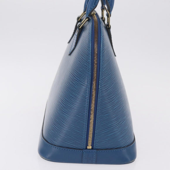LOUIS VUITTON Epi Alma Hand Bag Toledo Blue M52145 LV Auth ka6838