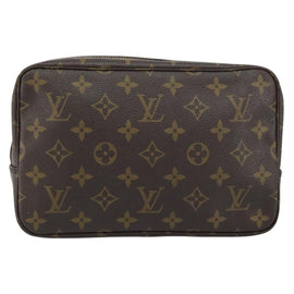 LOUIS VUITTON Monogram Trousse Toilette 23 Clutch Bag M47524 LV Auth ka684 - 0
